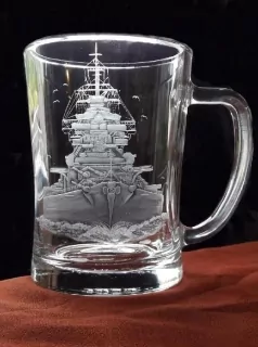 DEKOR, NĚMECKÁ BITEVNÍ LOĎ, KŘIŽNÍK BISMARCK